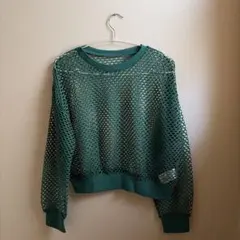 earth 編み編みトップス推し活にも