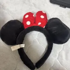 東京ディズニーリゾート ミニーマウス カチューシャ ドットリボン