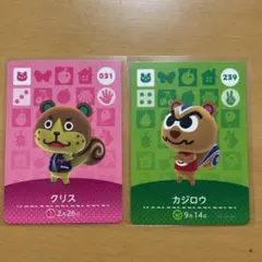どうぶつの森 amiiboカード クリス カジロウ