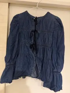 MOUSSY デニムジャケット シャーリング