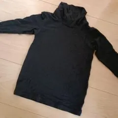 ユニクロ ヒートテック ハイネック 90cm ブラック