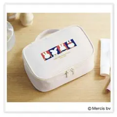 リンネル 9月号増刊 【付録】 miffy 鏡が立てられて便利なドレッサーポーチ