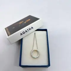 AGATHA アガタ プーシキン美術館 シルバー925 リングパヴェ ネックレスのサムネイル
