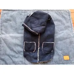 犬服　ノーティードッグ　Naughty Dog ムートン　コート　Lサイズ