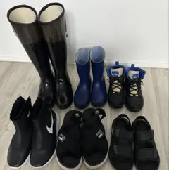 キッズ レディース　シューズサンダルブーツ まとめ売り　NIKE adidas