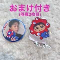 瀬口黎弥　缶バッジ　フラッグアクセサリー　2点セット　EXPO　万博　ファンタ