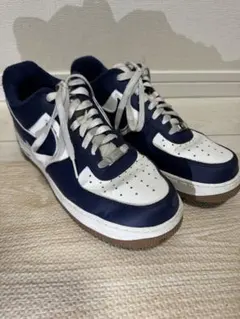 NikeAirForce1 Low CollegePack Navy/White