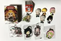 鬼滅の刃 グッズまとめ　ラバーキーホルダー　フィギュア