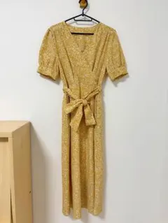 【VIS】花柄カシュクールアソートワンピース（Sサイズ）