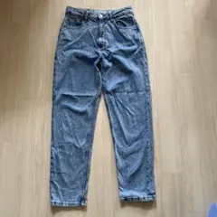 ZARA ライトブルー ストレートレッグジーンズ
