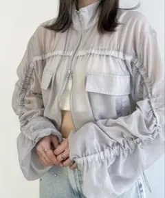 Heather　ギャザーシアーブルゾンのサムネイル