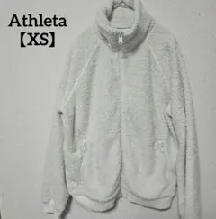 Athleta【XS】 アスレタ ボア フリースジャケット アイボリー