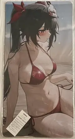 ［未開封］プレイマット ラバーマット 崩壊：スターレイル 花火 水着のサムネイル