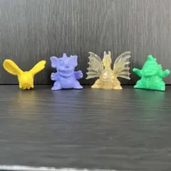 ゴジラ　怪獣フィギュア　4体セット　消しゴム