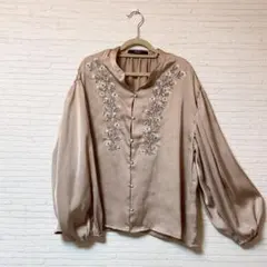 レディース 秋服 ブラウス 中華風 チャイナブラウス