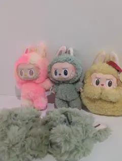 popmart ラブブ　エナジー ロイヤリティ　マカロン　緑　エビフライ