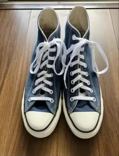 美品　コンバース　オールスター　ハイカット　ネイビー　25.5cmのサムネイル