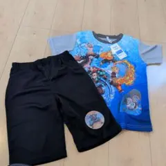 鬼滅の刃　パジャマ　タグ付き　130