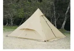 【美品 使用3回】DOD ワンポールテントRX Lサイズ（トンガリハットおまけ） 美品 使用3回】DOD ワンポールテントRX Lサイズ（トンガリハットおまけ