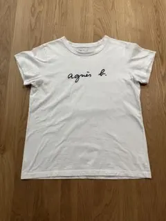 agnès b. ロゴ Tシャツ ホワイト サイズ2のサムネイル