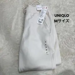 UNIQLO HEATTECH ボアスウェットパンツ　オフホワイト M ユニクロ