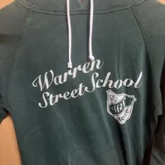 【人気】RAGEBLUE カレッジロゴ スウェットパーカー 緑 完売品 古着風