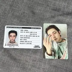 seventeen new burstdayトレカ　 IDカード　ジョシュア