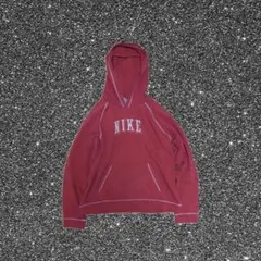 00s NIKE パーカー フェード XL 短丈 y2k archive