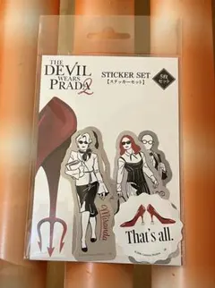 新品☆プラダを着た悪魔2 The Devil Wears Prada ステッカー - メルカリ