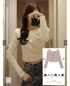 ドレープ Tシャツ