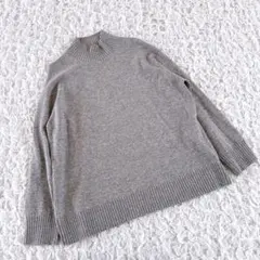 23区　ハイネックニット　カシミヤブレンド　大きいサイズ