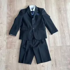 黒 ストライプ スーツ（ジャケット＆ショートパンツ）