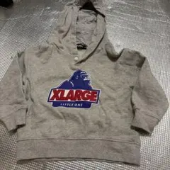 9/19までの出品　XLARGE KIDS パーカー グレー 90