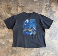 90s Mack Trucks オオカミ 月夜 プリントTシャツ XL ブラック - メルカリ