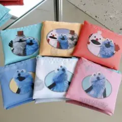 6点セット【新品】 パペットスンスン ランダムエコバッグ 全6種コンプリート