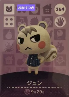 あつ森　amiiboカード　ジュン