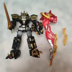 ブラック大獣神 ウルフデカリバー50 プラモデル 完成品 特撮 ミニプラのサムネイル