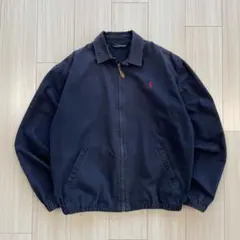 【USA製】90s Polo Ralph Lauren スイングトップ ネイビーのサムネイル