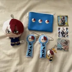 僕のヒーローアカデミア ヒロアカ 轟焦凍 グッズセット ぬいぐるみ キーホルダー