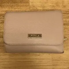 FURLA フルラ　三つ折り財布　ウォレット　ピンク