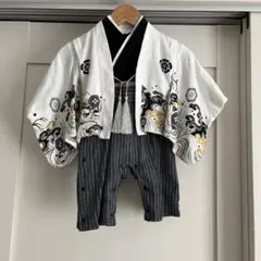 袴風カバーオール80　足袋靴下7〜10㎝