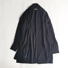 【美品✨】セオリーリュクス ロングカーディガン 羽織り ウール 薄手 紺色