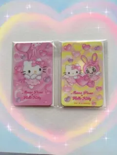 Mezzo Piano x Hello Kitty カードミラー 2種セット