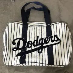 Dodgers ストライプ トートバッグ SNIDEL HOME