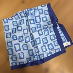 Private Label ハンカチ ブルー チェック柄のサムネイル