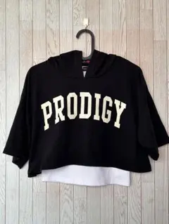 LOVETOXIC フード付きクロップドパーカー+タンクトップ Mサイズ