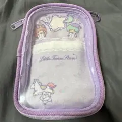 サンリオ　アクリルスタンドケース キキララ リトルツインスターズ 紫 推し活