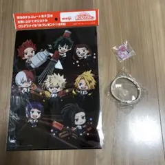 匿名配送　ヒロアカ　クリアファイル　千切 豹馬　チャーム　スラムダンク　バンド
