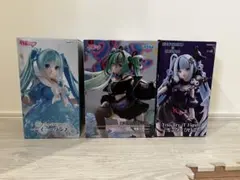 雪ミク　初音ミク フィギュア 3種セット