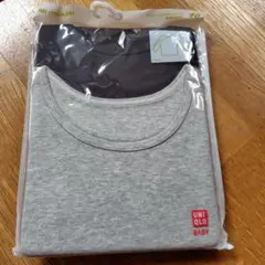 UNIQLO コットンフライスインナー　 90　長袖2枚組